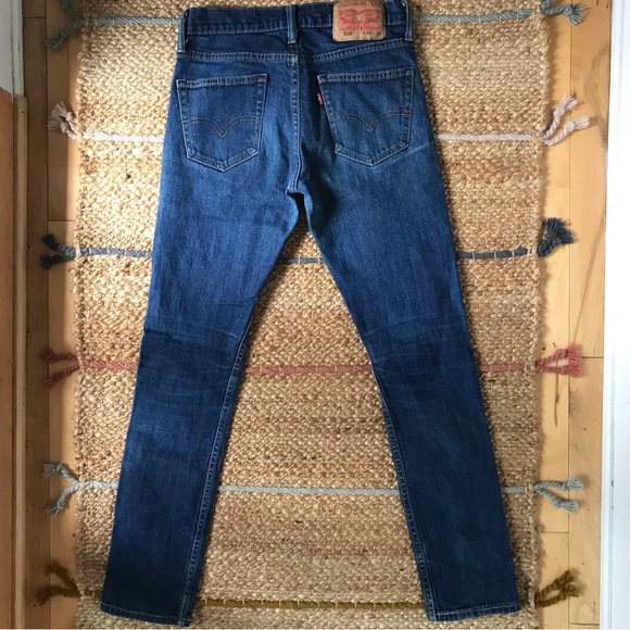 Levi's 510 Skinny Jeans size 25  Blue Denim - Picture 3 of 7